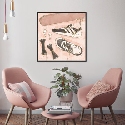 " Workout Routine Glam Shoes "