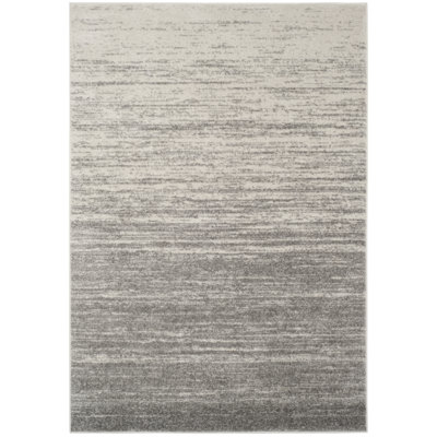 Bethlyn Gray/Light Gray Area Rug
