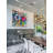 "Floral Dimensions" Print on Wrapped Canvas-20664602