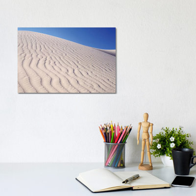 USA, California, Death Valley National Park. Sand Dune Patterns At Eureka Sand Dunes. by Jaynes Gallery - Wrapped Canvas Gallery-Wrapped Canvas Giclée