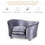 Earlene Dog Sofa in Light Grey