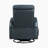 Christabell 32" Modern Breathable Faux Leather Swivel Glider Recliner with 360° Swivel, Gentle Gliding & High-Density Foam-2029339357