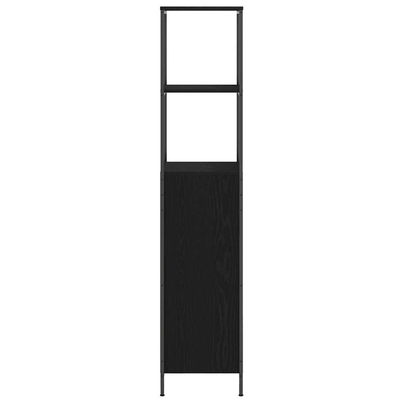 Bathroom Cabinet, Black Oak