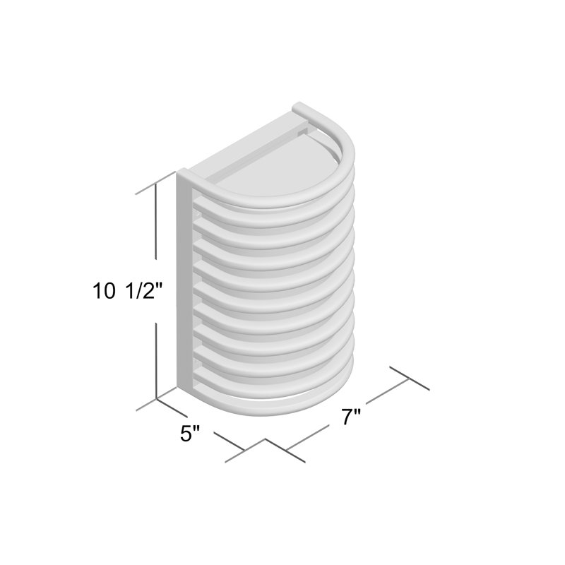 Kling Aluminum Wall Light, Satin, LED