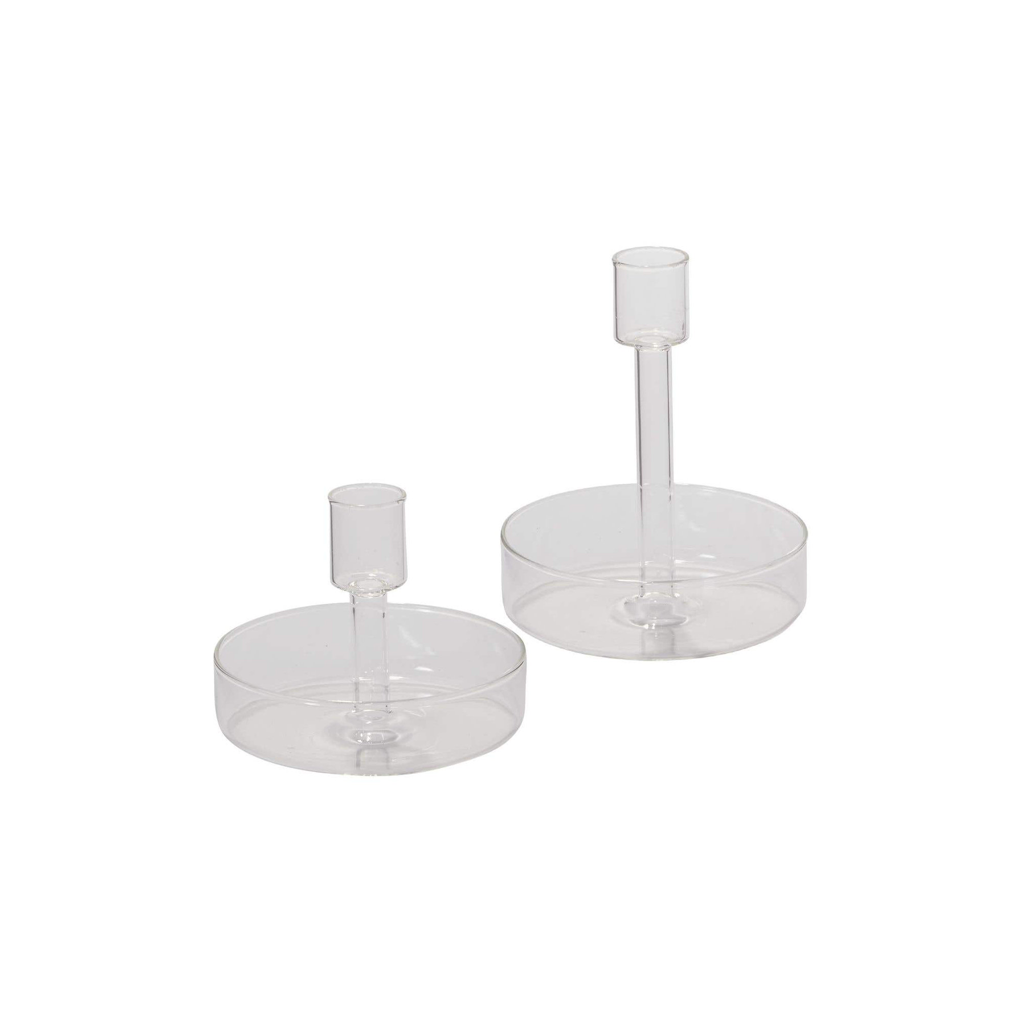 Ianthe Candleholder, 3.5" H x 4.25" W x 4.25" D