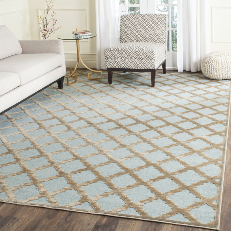Nancy Geometric Hand Woven Area Rug, Rectangle 122 x 170 cm