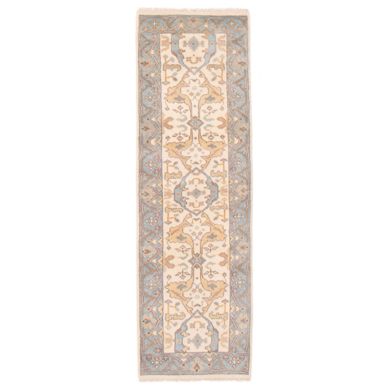Tapis crème unique de 2 pi 6 po x 8 pi Sasakwa