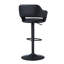 Tabouret de bar, pivotant, hauteur de bar, réglable, aspect cuir-1823599449-1823599450