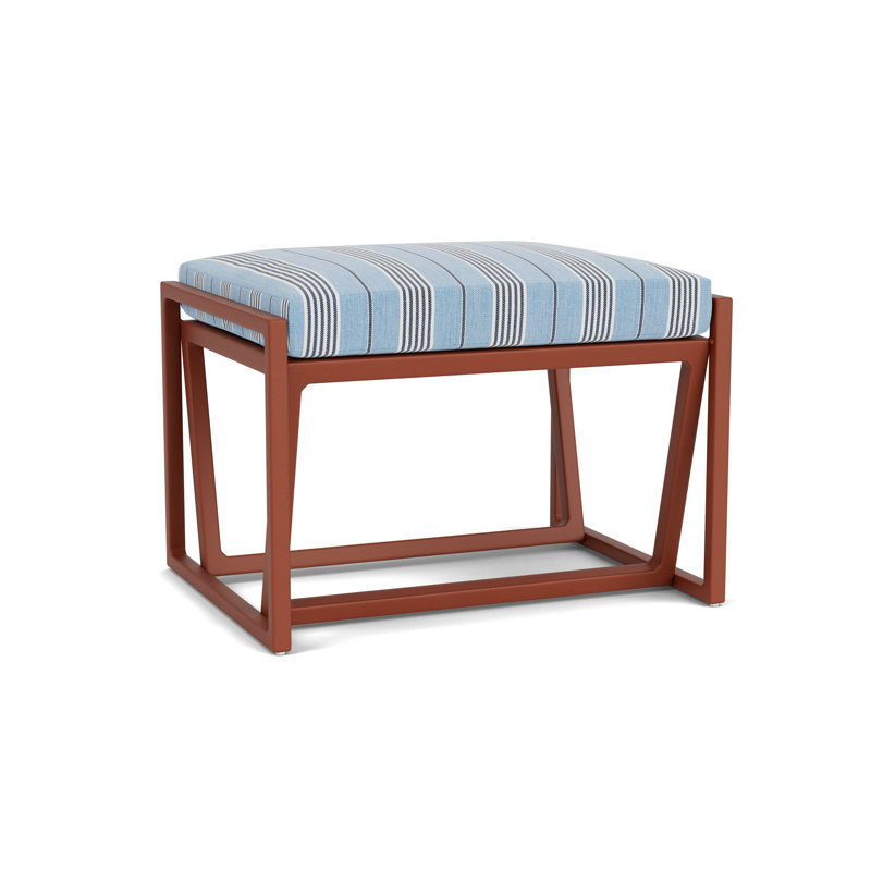 Summit Outdoor Ottoman, Woodland, Hansen Sky