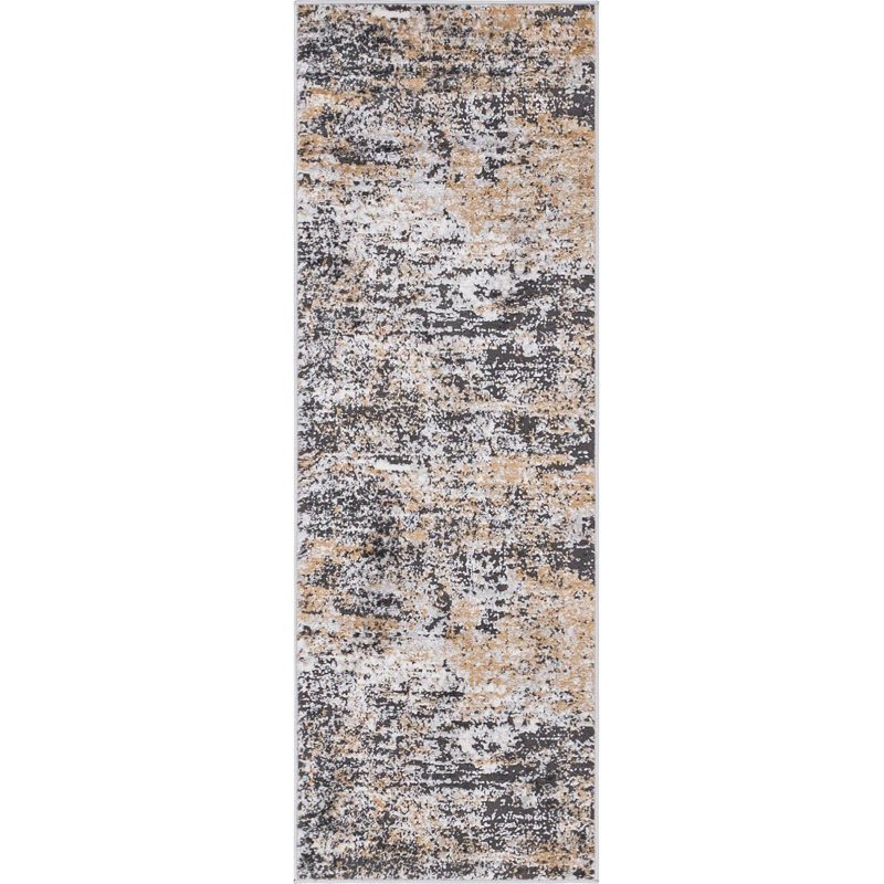 Abstract Indoor Rug, Runner 2'2" x 6'1"