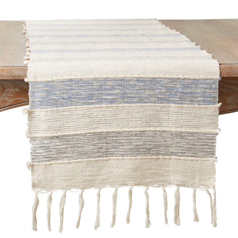 Rectangular Striped Table Runner