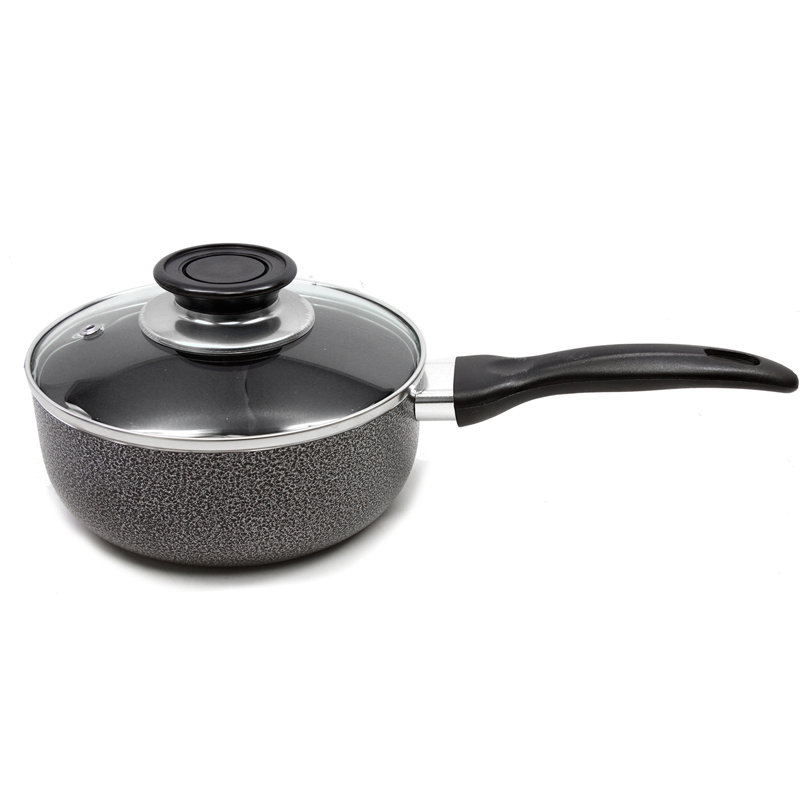 Non-Stick Aluminum Saucepan, 3 Qt