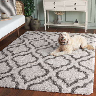 Darrold Hudson Shag Performance Geometric Rug