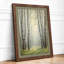 Birch Avenue at Dawn Scandinavian - Framed Print-1939462133-1939462130
