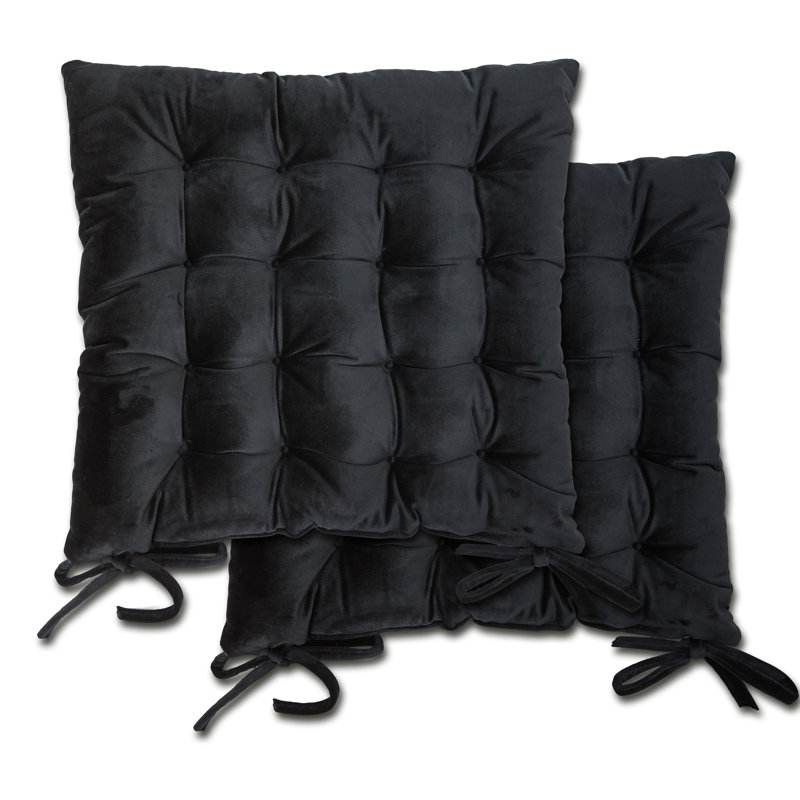 Dining Chair Cushion, Black
