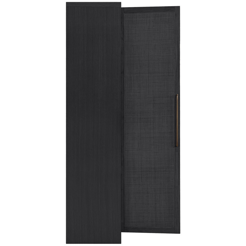 Armoire de rangement Vana, Noir