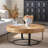 31.5" Round Wood Coffee Table-1845212639