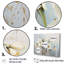 «Blue and Gold Snowdrop Flower Simplicity II - Snowdrops», ensemble de reproduction d'art mural-135412958