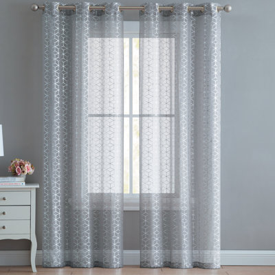 Kucera Semi Sheer Sliding Panel
