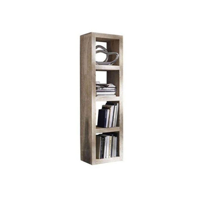 174cm H x 48cm W Solid Wood Standard Bookcase
