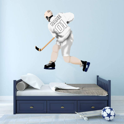 Adhésif décoratif hockey