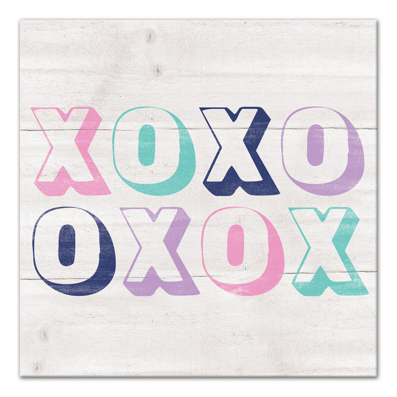 Text & Numbers, 12" H x 12" W x 1.25" D