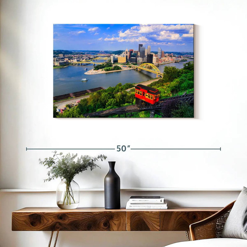 Vue de Nicci de Pittsburgh, H 24 po x l 36 po