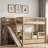 Bunk Bed With Storage Staircase, Slide And 2 Drawers-346331387
