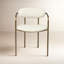 Belarus 18.25'' H Upholstered Metal Armchair-143733646-143733645