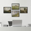 "Paysage champêtre de campagne", impression sur papier 4 pièces-97770389-97770390