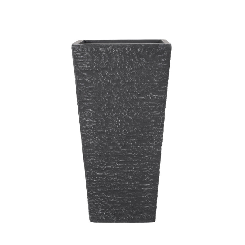 Magnesium Oxide Gray Outdoor Planter For Gardens - 15.3 In. Depth, Width, 29.21 Height, 33.31 Lb, 32.5 Package 19 18.5 37.94 Lb Weight Spaces Oxide,