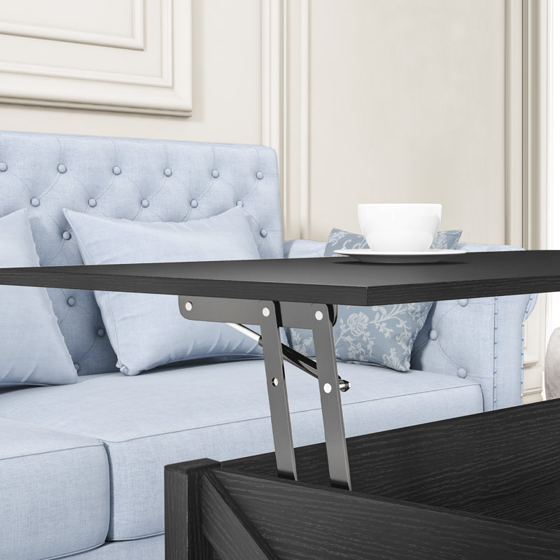 Fidah Single Coffee Table, Black