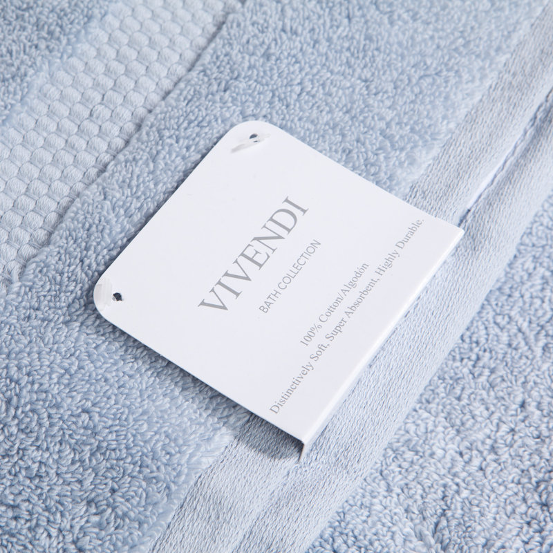 Espinoza 100% Cotton Plush Mulit-Size Set, Spa Blue