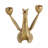 Decorative Giraffe Taper Candle Holder for Tabletop Accent - Modern Home Decor Accent for Shelf Styling - 6", Gold & Metallic