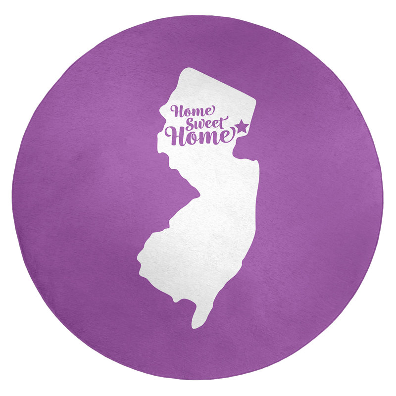 Tapis en poly-chenille en vinyle home jersey city