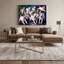 «Dogs Miniature Bull Terrier», art mural sur toile mauve-634752806