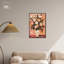Art mural coloré sur toile, "Arizona Flowers Boho" par Art Remedy-104321802-111673836