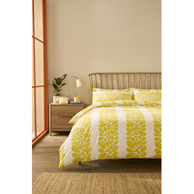 Sycamore Stripe Yellow 200 Thread Count Bedset
