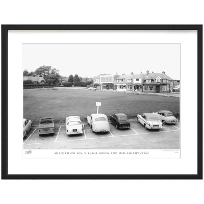 Milford On Sea, Village Green And Old Smithy C1965 by Francis Frith - Single Picture Frame Print