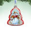 3.5'' Handmade Glass Holiday Shaped Ornament