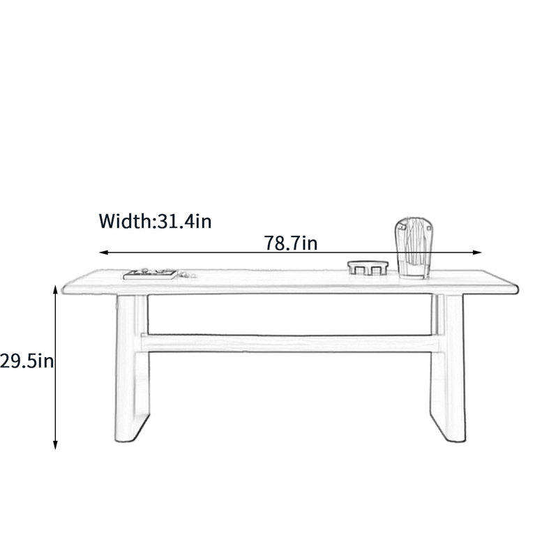 Corran, 29.50”H x 78.70”L x 31.40”W