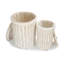 Wicker 2 Piece Lined Laundry Basket Set-45118739