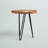 Solid Wood Top End Table