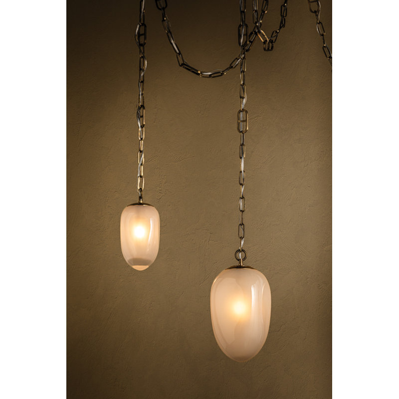 Daith Light Chandelier by Noz Nozawa for Corbett Lighting, 70" H x 48" W x 48" D