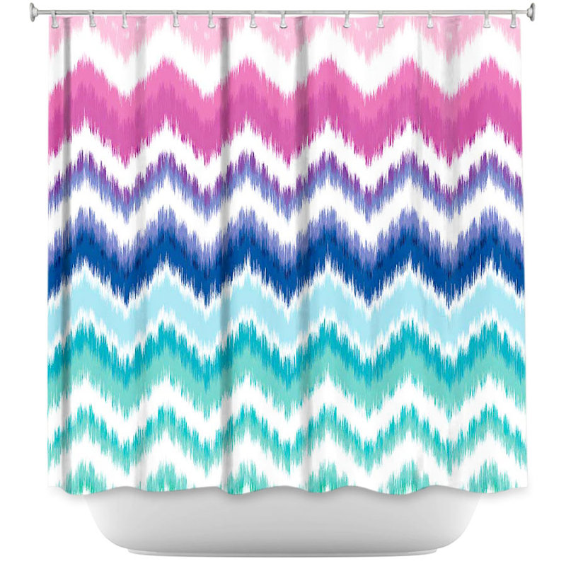 Hanlin Chevron Shower Curtain