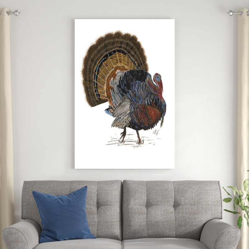 " Turkey Study I " by Melissa Wang Painting Print, 48" H x 32" W 