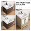 Armoire de salle de bain murale sans lavabo