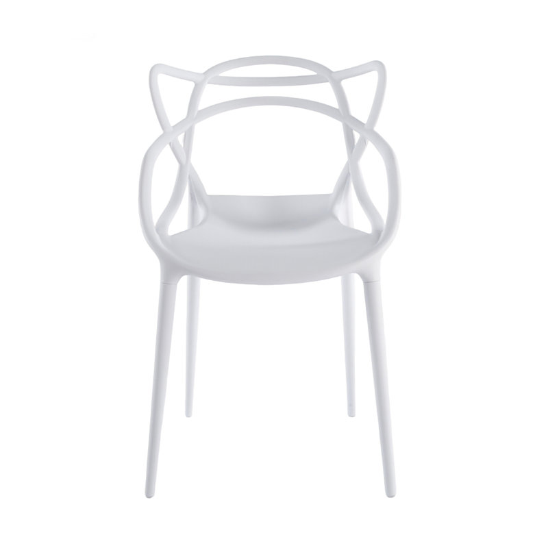 Plastic Dining CHAIR 4PCS white