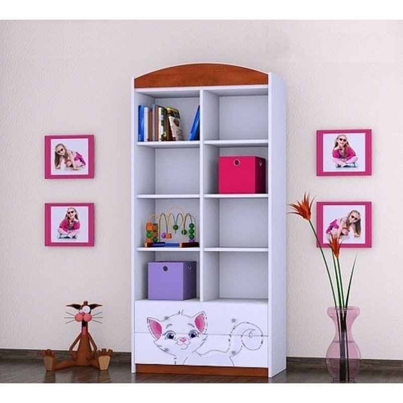 Juliana 183cm H X 88cm W Kids Cube, Brown