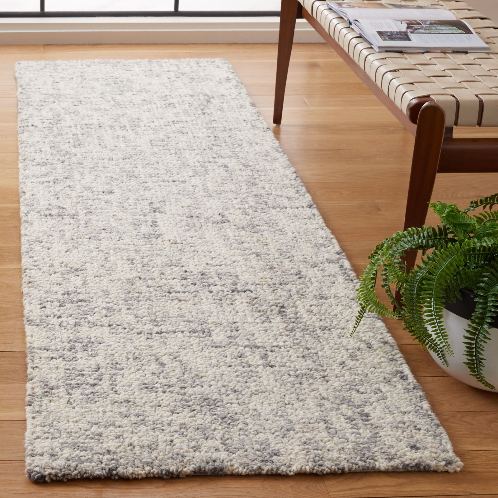Evett Handmade Rug, Runner 2'3" x 8'